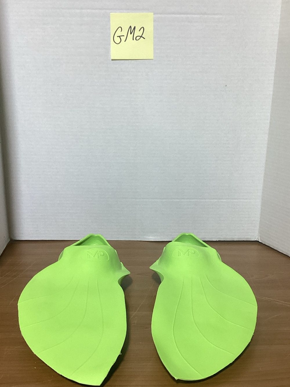 MP Bright Lime Green Swim Hand Paddles